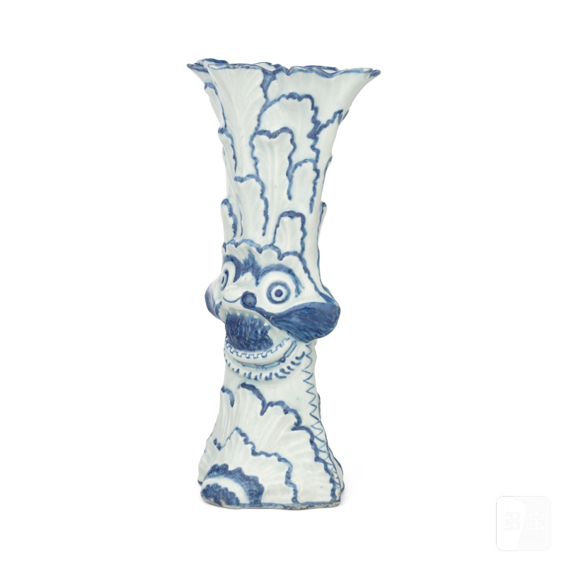 An extraordinary Limehouse vase, circa 1746-48 - 图9